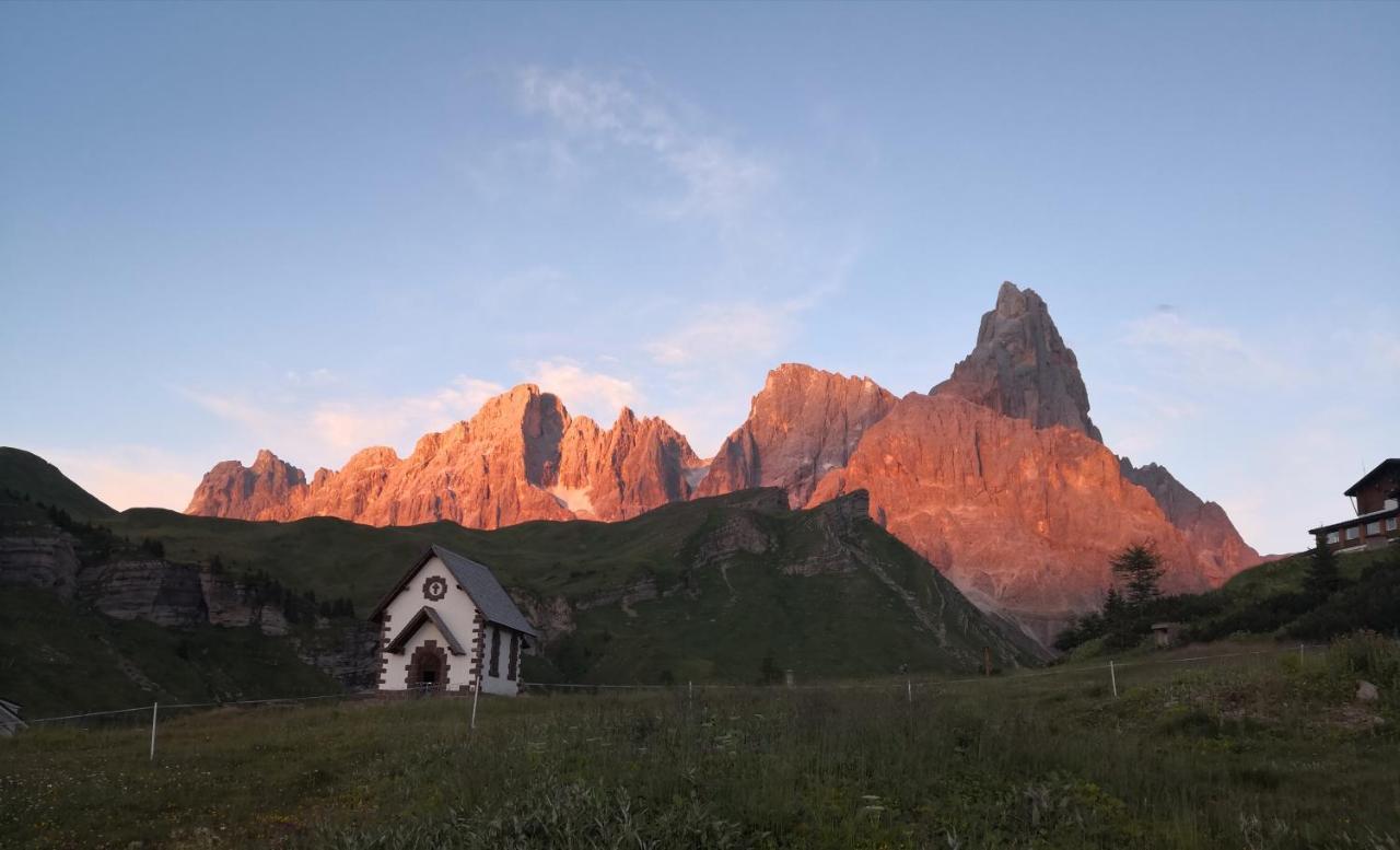 Hotel Alpenrose Passo Rolle Dış mekan fotoğraf
